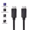 Kabel DisplayPort Qoltec 50374 3 m Czarny