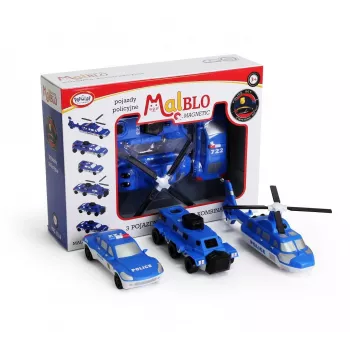 Zestaw pojazdów Popular Playthings Mix or Match Vehicles Police