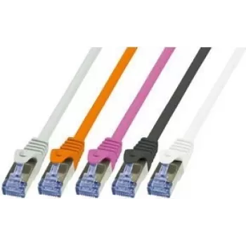 Logilink CQ4042S kabel krosowy Ethernet, szary