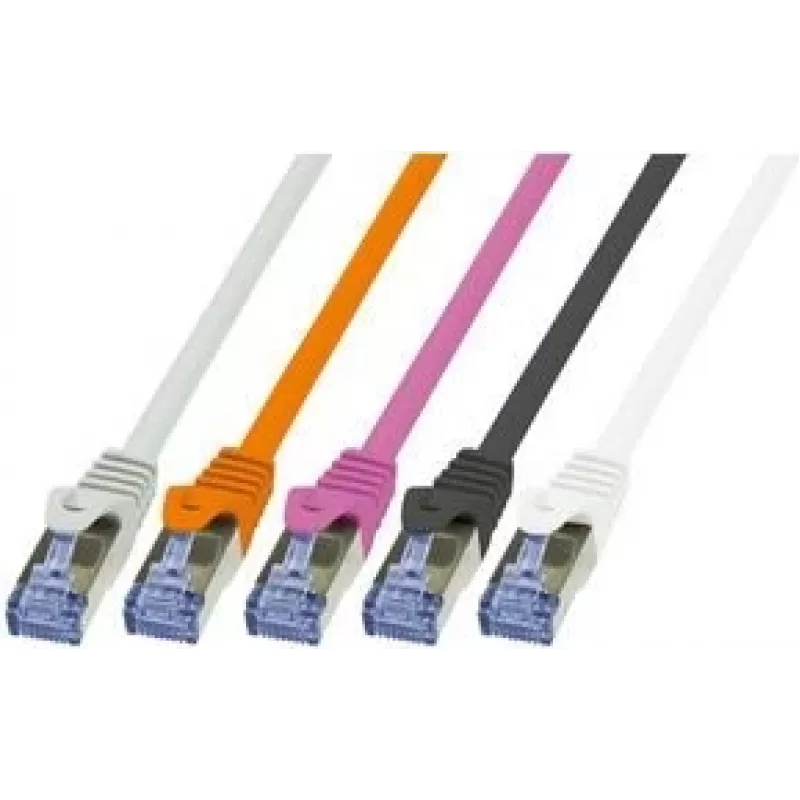 Logilink CQ4042S kabel krosowy Ethernet, szary