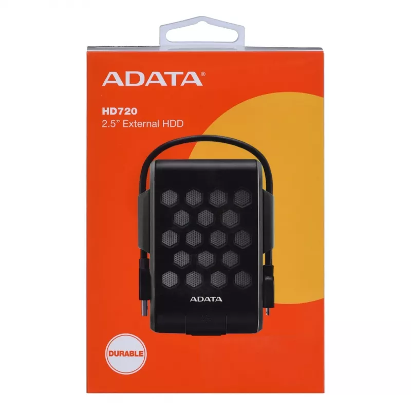 ADATA HD720 zewnętrzny dysk twardy 2 TB USB Type-A 3.2 Gen 1 (3.1 Gen 1) Czarny