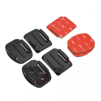 Telesin zestaw naklejek do mocowania J-Hook do kamer sportowych (GP-BRK-004)