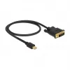 Kabel wideo adapter DeLOCK 83987 Mini DisplayPort do DVI-D 0,5 m