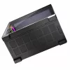 Obudowa PC MODECOM Volcano Stellar 5F ATX Midi Tower, szkło hartowane, 5 fabrycznie zamontowanych wentylatorów, USB‑C, obsługuje microATX/ATX, maks. GPU 420 mm, wysokość chłodzenia CPU 175 mm