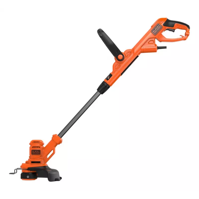 Black & Decker BESTA525-QS, podkaszarka do trawy, 25 cm, nylonowa linka, uchwyt pętlowy D, 1,6 mm, 10 m