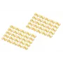 DIGITUS - Kabelclips mit Farbcodierung - für Patch-Kabel - Gelb (Packung mit 100) (A-CC-Y)