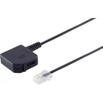 Adapter telefoniczny ShiverPeaks 71041-1 wtyk 8/4 Western na złącze TAE U