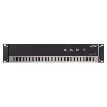 Wzmacniacz audio AUDAC CAP412 4.0 kanałów 480 W klasa D czarny