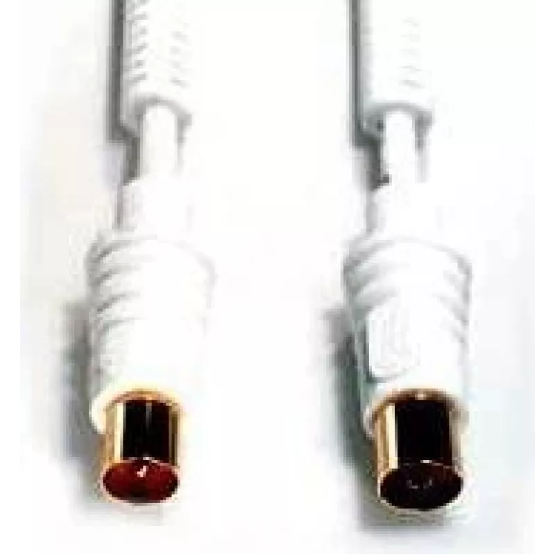 Kabel koncentryczny e+p AB 205 5 m DIN 45 325 biały
