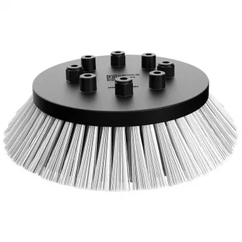 GARDENA Disc Brush Soft, do akumulatorowego multiczyszczacza AquaBrush, szczotka myjąca (szary/turkusowy)