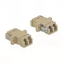 Adapter światłowodowy DELOCK LC-żeński do LC-żeński OM2 duplex (2 szt., woreczek polietylenowy)