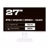 Monitor JAPANNEXT WQHD 68,6 cm (27) 2560x1440 pikseli, panel IPS, 8 ms, 75 Hz, AMD FreeSync, HDMI, DisplayPort (JN-IPS270WQHD75F-C65W-HSP-W)