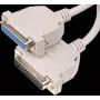 Przedłużacz D‑SUB ShiverPeaks AK 405 SC 25‑pin męski/żeński, 5 m