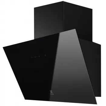 Okap podszafkowy Electrolux LFV626K, czarny, 598×396 mm, 615 m³/h w trybie recyrkulacji, 62 dB, filtr węglowy