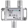 axing BAB 1-06P - rozdzielacz kablowy - 5 - 1218 MHz - szary - A - 6 dB - F