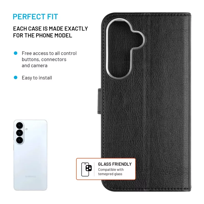 FIXED Opus do Samsung Galaxy S26+, czarny | Stałe etui ochronne