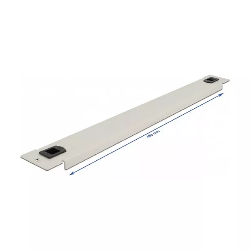 Blind panel DeLOCK 19 inch sieciowy Cabinet 66630 szary
