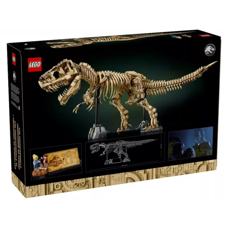 Zestaw konstrukcyjny LEGO Dinosaur Skeletons Tyrannosaurus 76968 – model szkieletu T. rexa do zbudowania