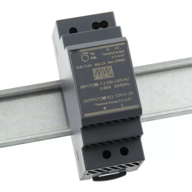 Zasilacz transformatorowy MEAN WELL HDR-30-12 12V 30W