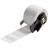 Brady, M6-96-427, Vinyl, samolaminujący, Biały/Przezroczysty, mat, 25.40 x 9.53(19.05) mm, do kabla o średnicy 2.00 - 3.00 mm, trwałe (250 szt.) (173917)