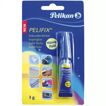Płynny superglue Pelikan PELIFIX 3g niebieski