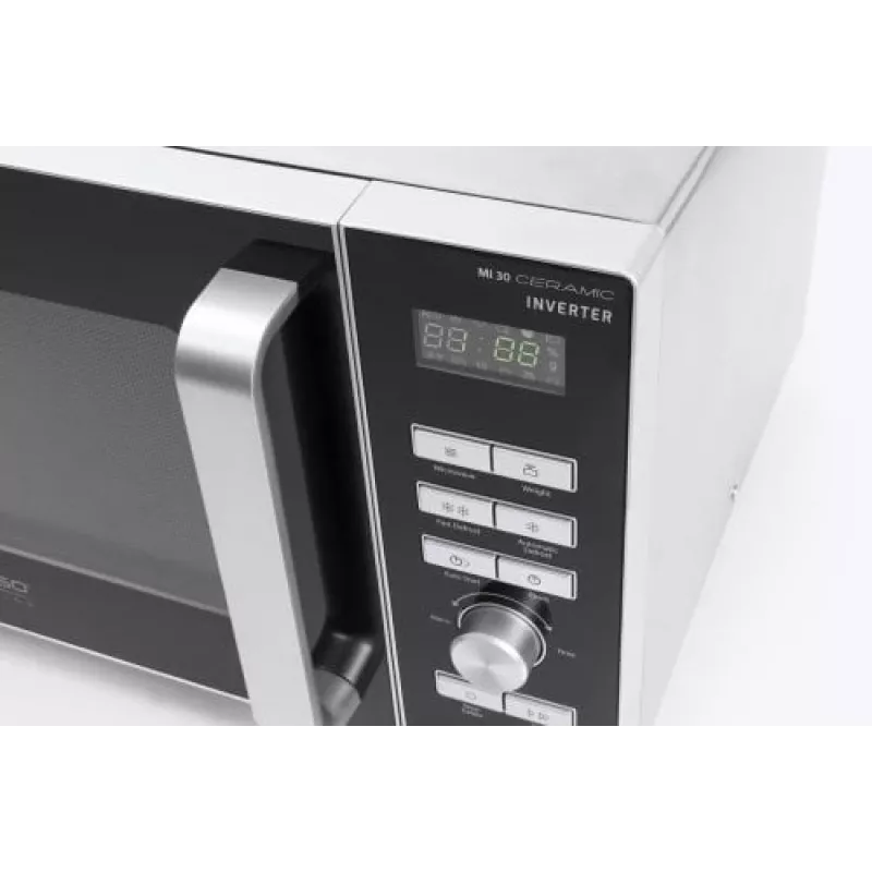 Caso | Kuchenka mikrofalowa z inwerterem ceramicznym | MI 30 | Wolnostojąca | 30 l | 1000 W | Grill | Czarna