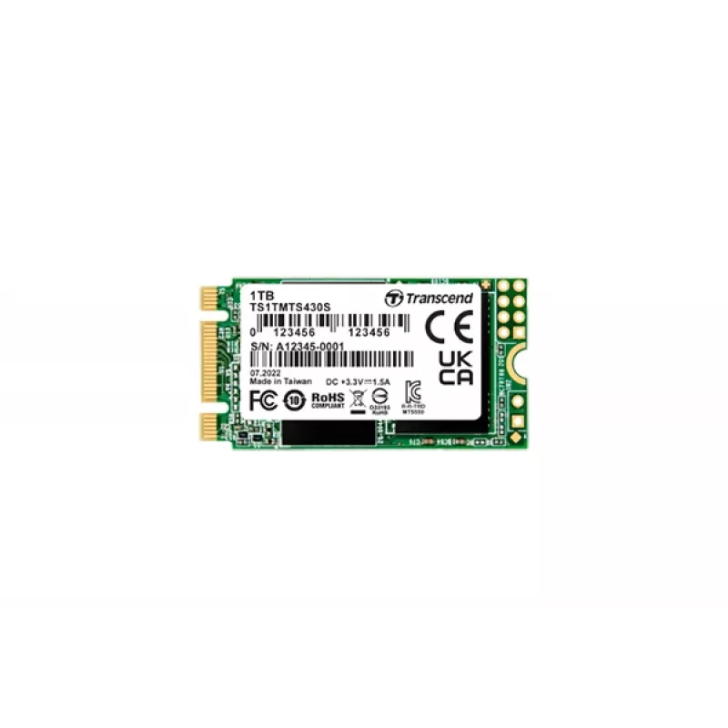 Dysk SSD Transcend 1 TB M.2 SATA III 3D NAND model 430S