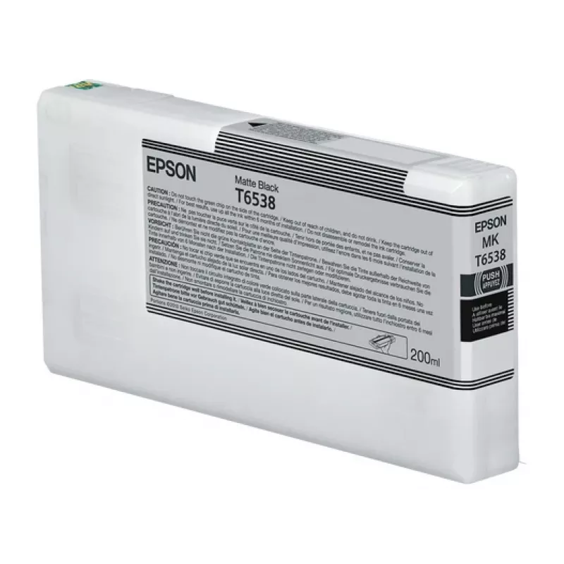 Wkład atramentowy Epson C13T65380N matowy czarny 200 ml oryginalny pojedyncze opakowanie