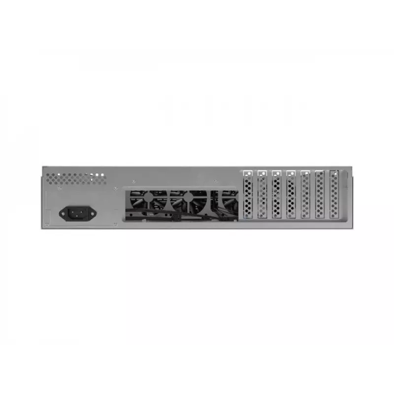 Obudowa rack Lanberg SC01-6502-12B 2U czarna 7 wentylatorów