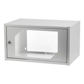 Szafa rack Digitus CL-19 06U 6U do montażu ściennego Jasnoszary