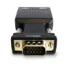 SAVIO CL-145 konwerter VGA do HDMI, audio, Full HD, czarny