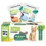 Mokra karma dla kota animal island Everyday z filetami z indyka i białej ryby w bulionie, 40 x 85 g, dla dorosłych kotów, bezzbożowa, saszetki