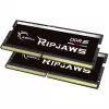 SO-DIMM 64 GB DDR5-5600 (2x 32 GB) Dual-Kit, Arbeitsspeicher schwarz, F5-5600S4040A32GX2-RS, Ripjaws, INTEL XMP