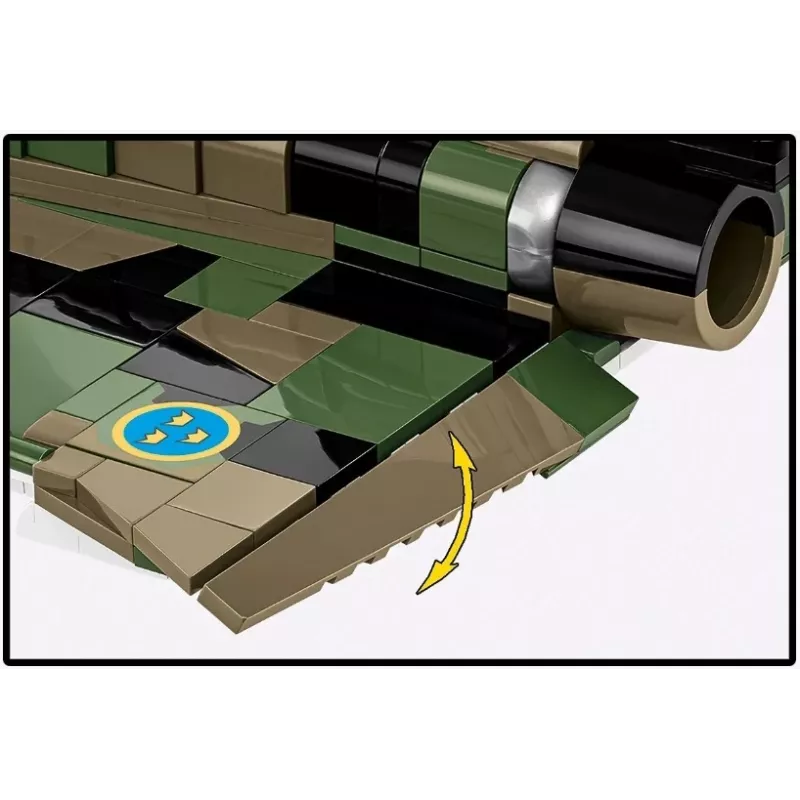 Zestaw konstrukcyjny Cobi Blocks Saab AJS 3 Viggen 911 szt. model do składania, 911 elementów