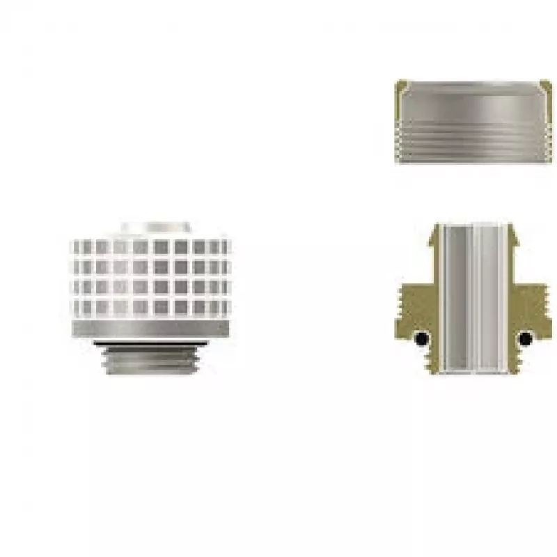 Thermal Grizzly DeltaMate ST16 – złączka chłodzenia wodnego, matowy nikiel, 1 szt. (TG-DM-FIT-0201)