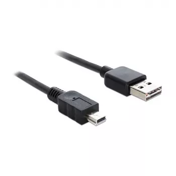 Kabel USB DeLOCK 85554 USB 2.0 2m USB A Mini-USB B Czarny