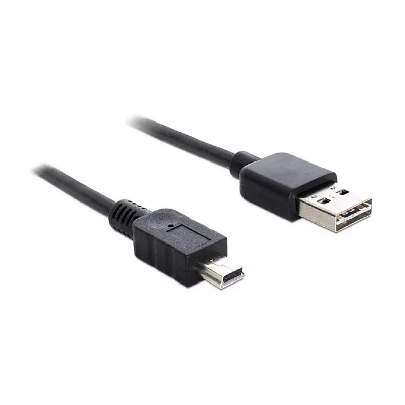 Kabel USB DeLOCK 85554 USB 2.0 2m USB A Mini-USB B Czarny