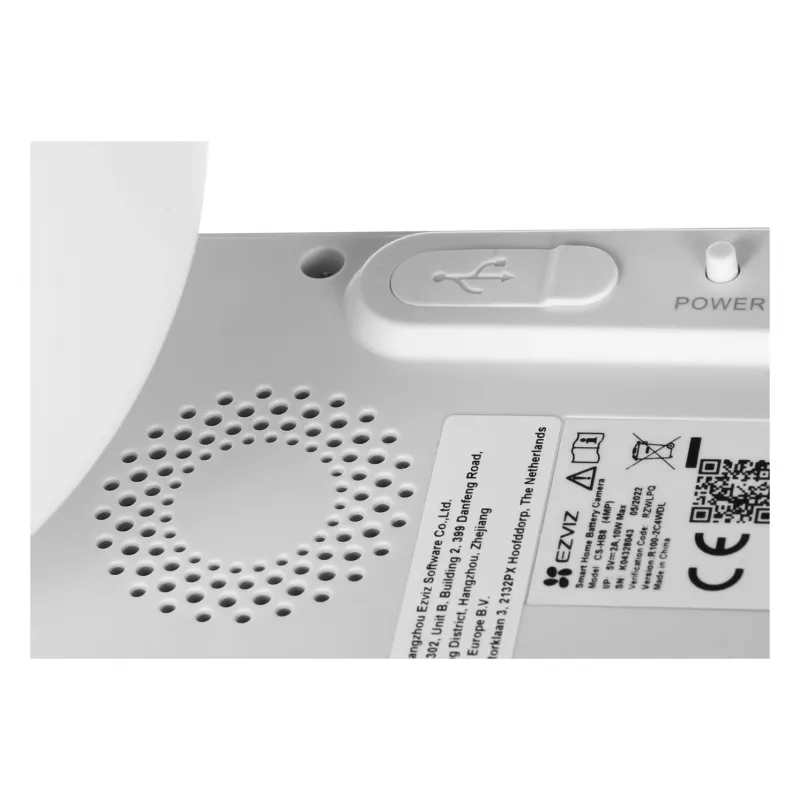 Kamera IP EZVIZ HB8 4MP (2560×1440), zewnętrzna, PTZ, Wi‑Fi, bateria/DC, panel słoneczny w zestawie
