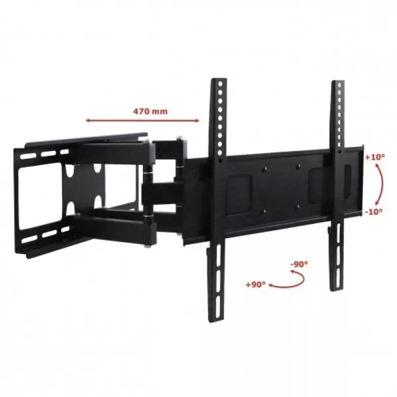 Uchwyt TV ART AR-70 139,7 cm (55) Czarny