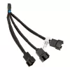EK Water Blocks EK-kabel Y-Weiche for 3x 4-Pin-PWM-Fan 10 c