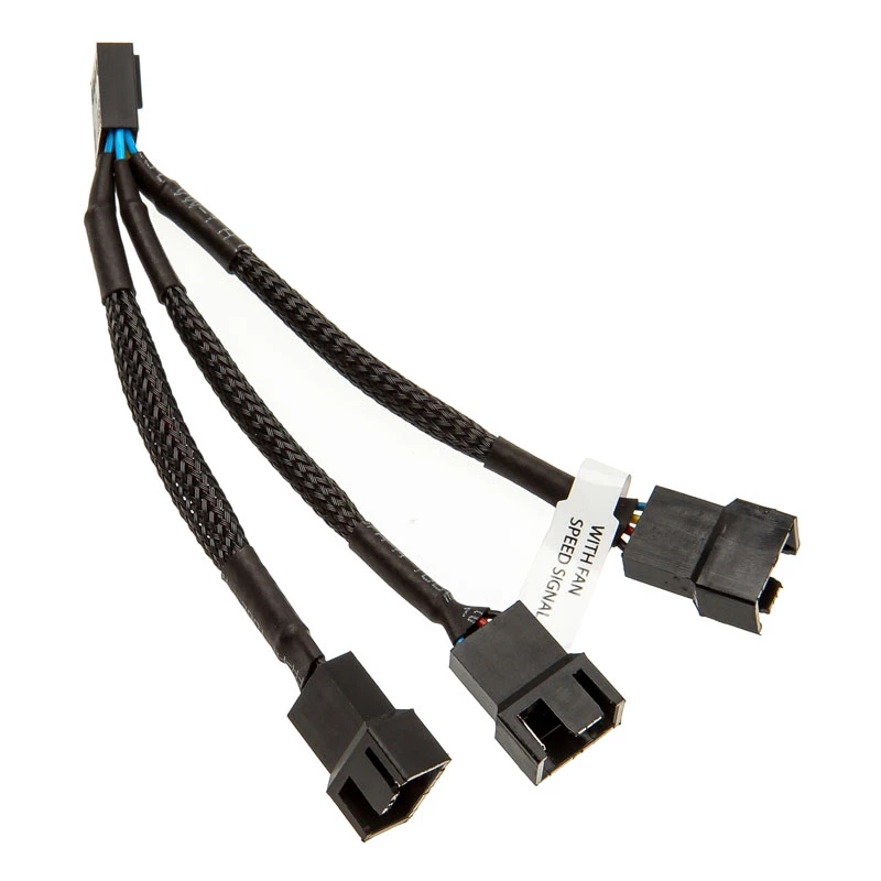 EK Water Blocks EK-kabel Y-Weiche for 3x 4-Pin-PWM-Fan 10 c