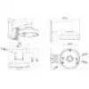 Uchwyt Hikvision DS-1272ZJ-120