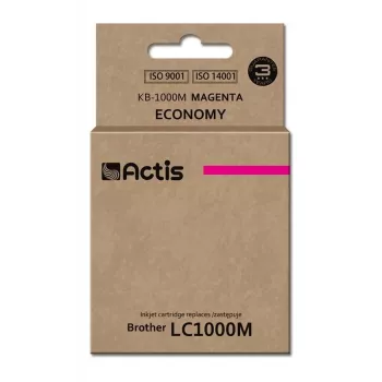 Wkład atramentowy ACTIS KB-1000M zamiennik do Brother, magenta, 36 ml, Standardowa wydajność