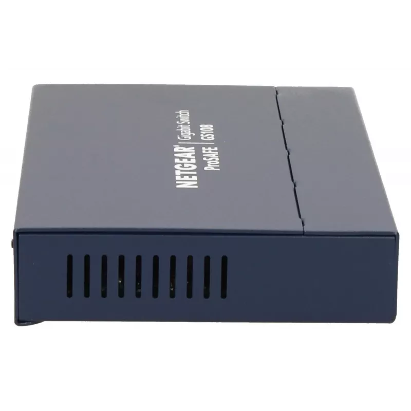 Przełącznik niezarządzalny NETGEAR GS108GE, 8 portów, Gigabit Ethernet, 16 Gbit/s