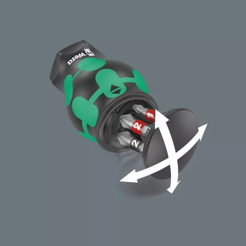 Wera Kraftform compact Stubby Magazin 2 Wkrętak wielokątny Wkrętak prosty