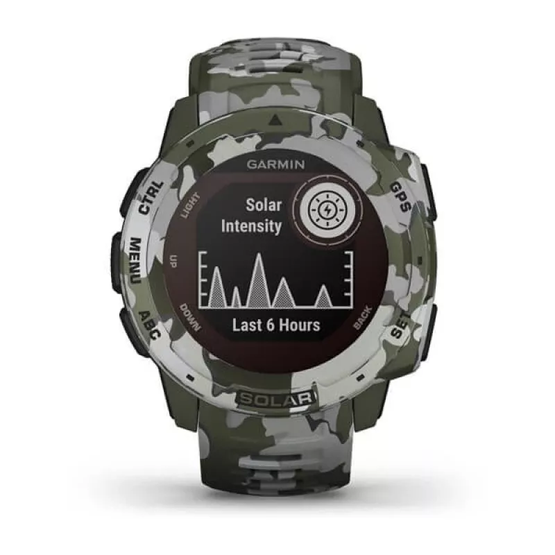 Zegarek GPS Garmin Instinct Solar Camo Edition Camouflage