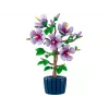 LEGO zestaw botaniczny Kwiat hibiskusa 10372 – 660 elementów, model ekspozycyjny, 250×360×130 mm