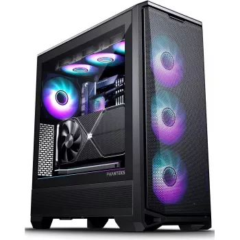 PHANTEKS Eclipse G400A Midi-Tower, szkło hartowane, D-RGB, czarny
