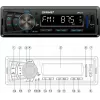 Car FM Radio Receiver PRIME3 CRA21 BT Bluetooth z tunerem FM i łącznością Bluetooth