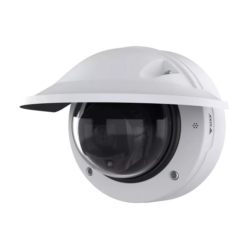 Kopułkowa kamera IP AXIS P3287-LVE — 2592×1944, 3–8,5 mm, zmienna ogniskowa, 0,02 lx, sufit/ściana, wewnątrz/na zewnątrz
